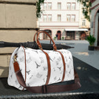 Paris landmarks Travel Duffle for French travel, Water resistant Weekend Bag Bags La Vie Bien Paris landmarks Travel Duffle for French travel, Water resistant Weekend Bag