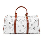 Paris landmarks Travel Duffle for French travel, Water resistant Weekend Bag Bags La Vie Bien Paris landmarks Travel Duffle for French travel, Water resistant Weekend Bag