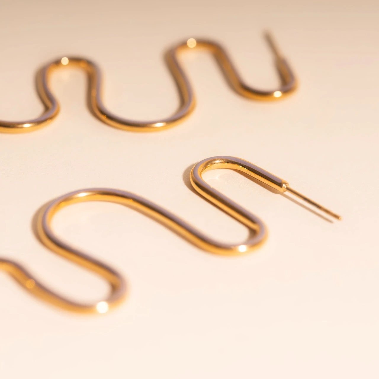 Party Ribbon Stud Earrings by Oh Clementine