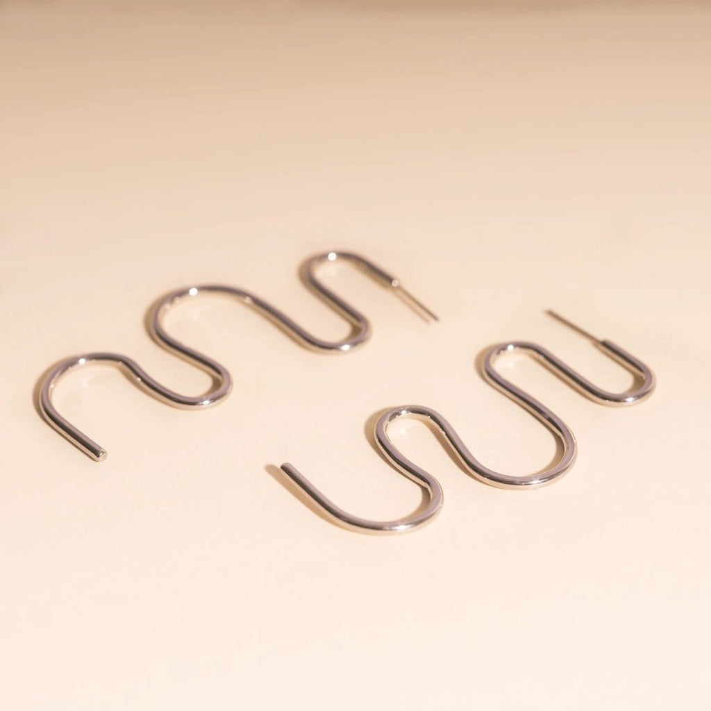 Party Ribbon Stud Earrings by Oh Clementine