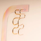 Party Ribbon Stud Earrings by Oh Clementine