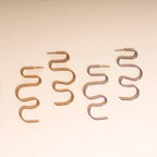 Party Ribbon Stud Earrings by Oh Clementine