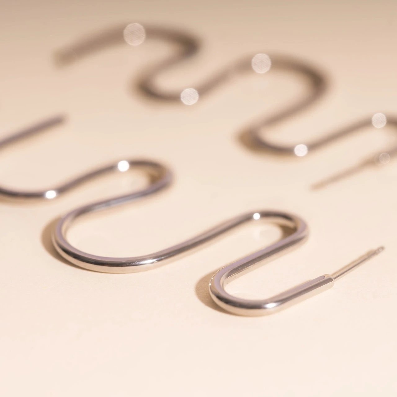 Party Ribbon Stud Earrings by Oh Clementine