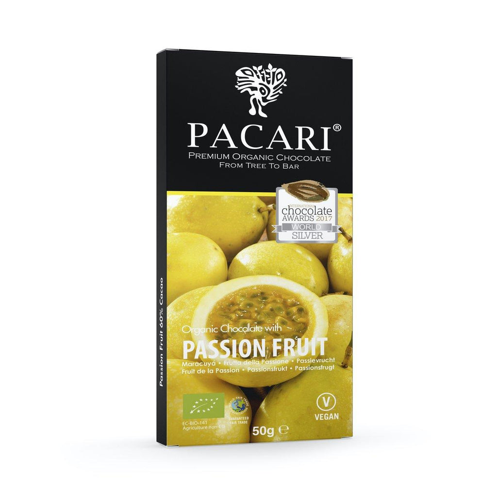 Passion Fruit Organic Chocolate Bar Chocolate La Vie Bien Passion Fruit Organic Chocolate Bar