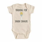 Pasta Italian Sunday Newborn Baby Onesie® Bodysuit GS1 Baby Onesie La Vie Bien Pasta Italian Sunday Newborn Baby Onesie® Bodysuit GS1