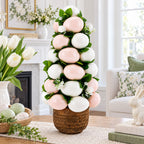 Pastel Spring Egg Arrangement Centerpiece Vase 14.8 Inches Tall Easter > Figurines La Vie Bien Pastel Spring Egg Arrangement Centerpiece Vase 14.8 Inches Tall