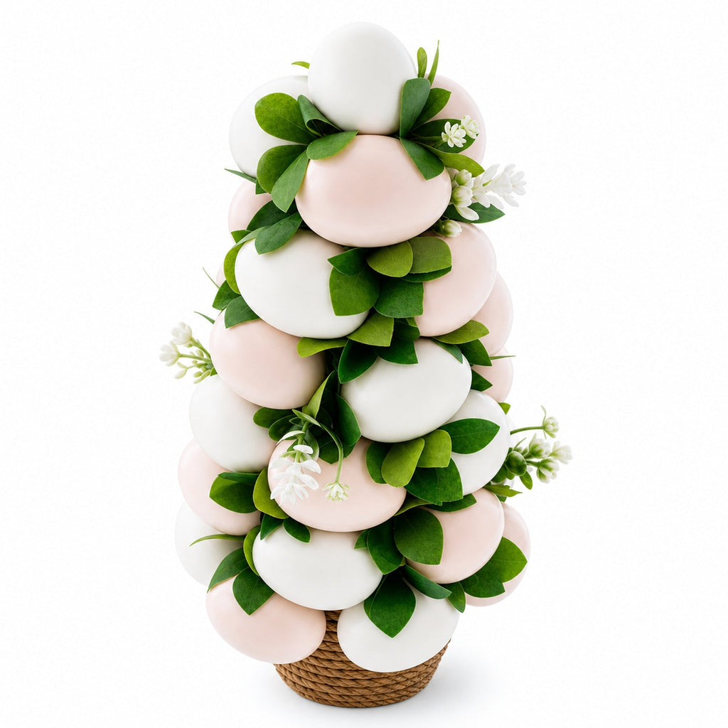 Pastel Spring Egg Arrangement Centerpiece Vase 14.8 Inches Tall Easter > Figurines La Vie Bien Pastel Spring Egg Arrangement Centerpiece Vase 14.8 Inches Tall