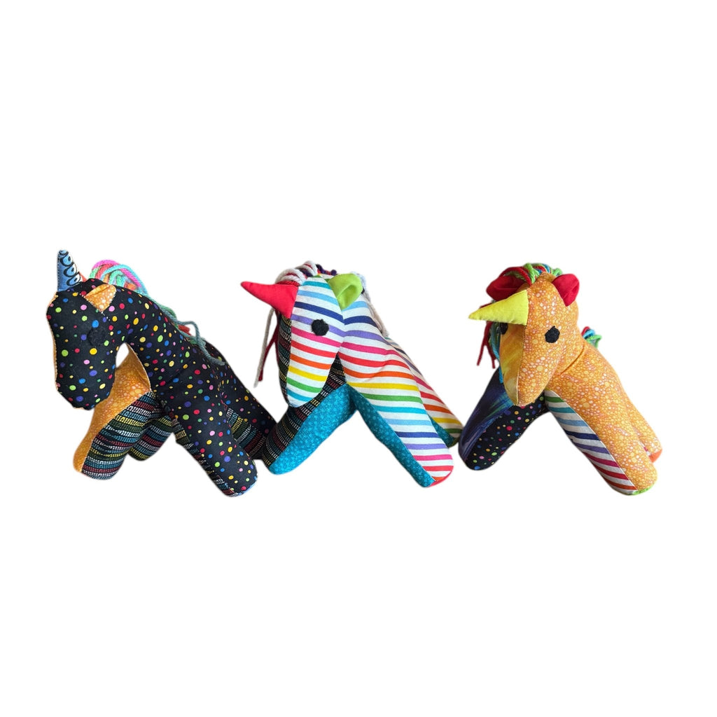 Patchwork Baby Unicorn Stuffed Animals La Vie Bien Patchwork Baby Unicorn