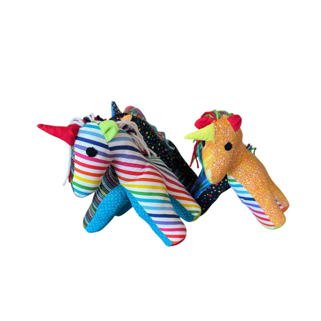 Patchwork Baby Unicorn Stuffed Animals La Vie Bien Patchwork Baby Unicorn