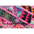 Patchwork Embroidered Clutch / iPad Bag - Thailand Bags La Vie Bien Patchwork Embroidered Clutch / iPad Bag - Thailand