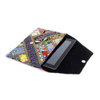 Patchwork Embroidered Clutch / iPad Bag - Thailand Bags La Vie Bien Patchwork Embroidered Clutch / iPad Bag - Thailand
