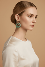 Patine Bronze Earrings Earrings La Vie Bien Patine Bronze Earrings