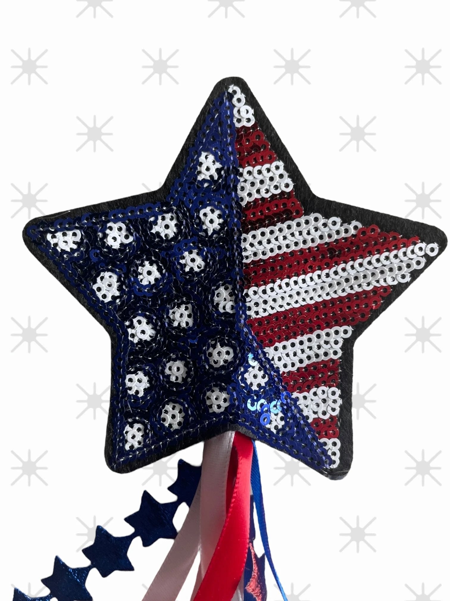 Patriotic Ribbon Wand by Parker + Kay Creative