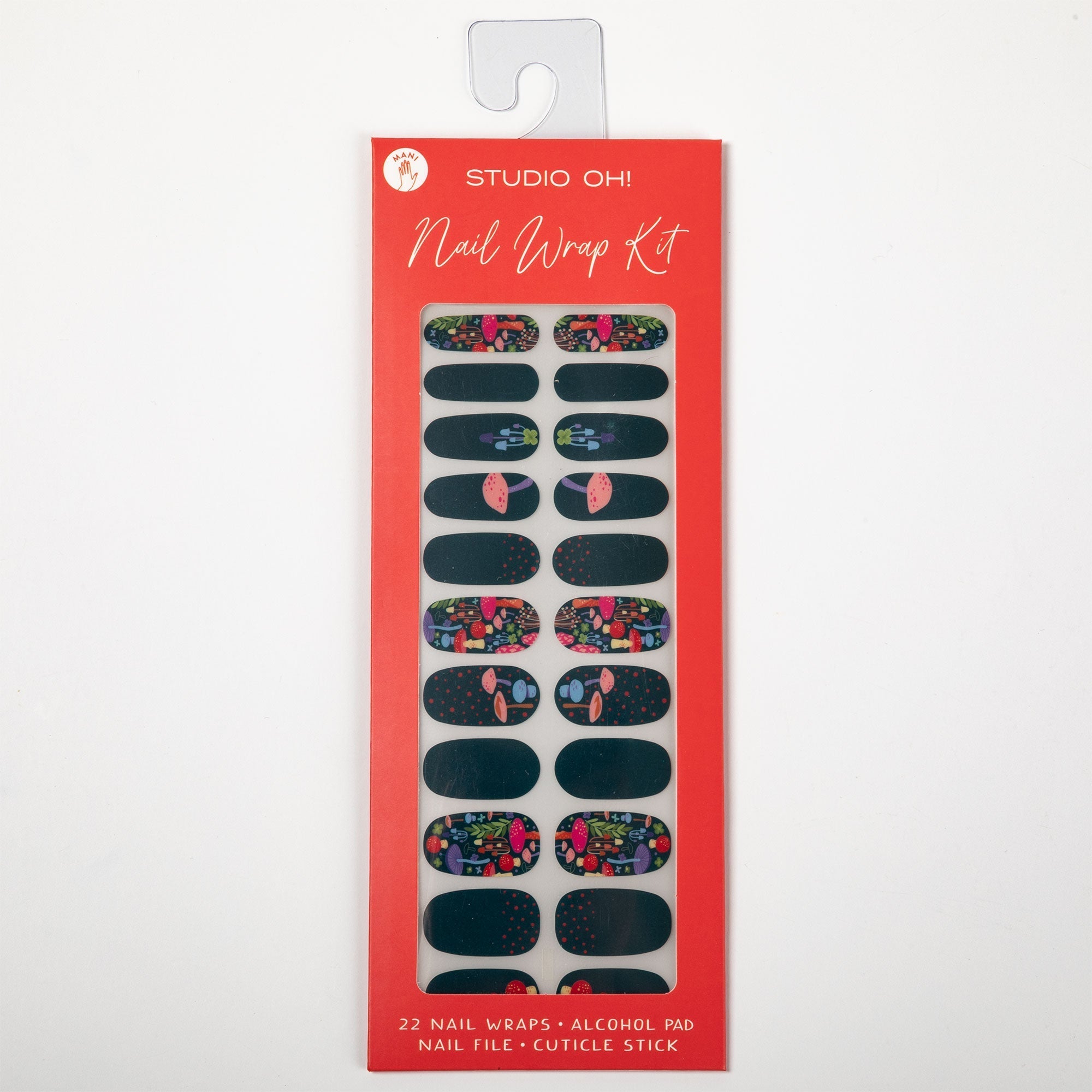 Patterned Manicure Nail Wrap Kit Bath & Body & Self Care La Vie Bien Patterned Manicure Nail Wrap Kit