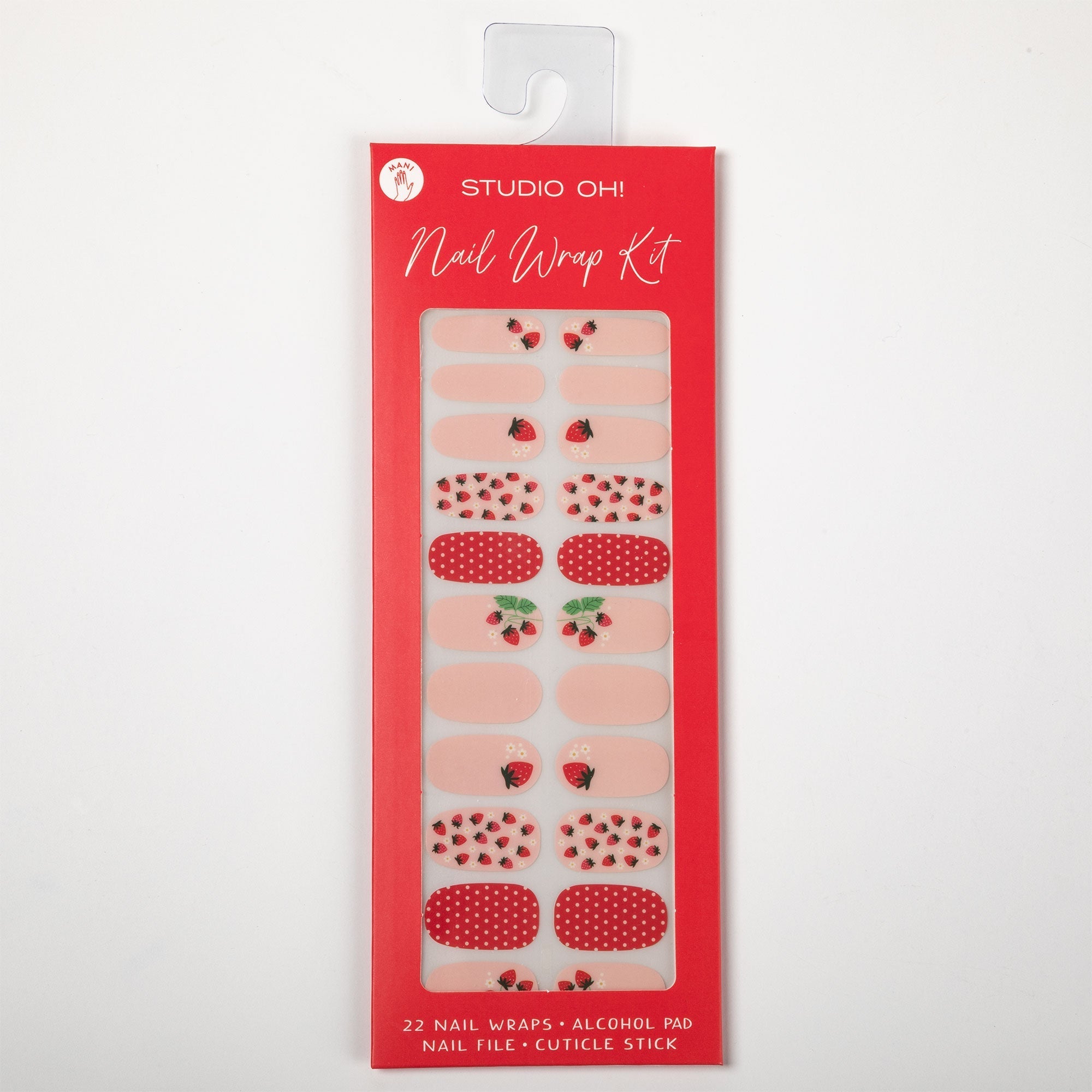 Patterned Manicure Nail Wrap Kit Bath & Body & Self Care La Vie Bien Patterned Manicure Nail Wrap Kit