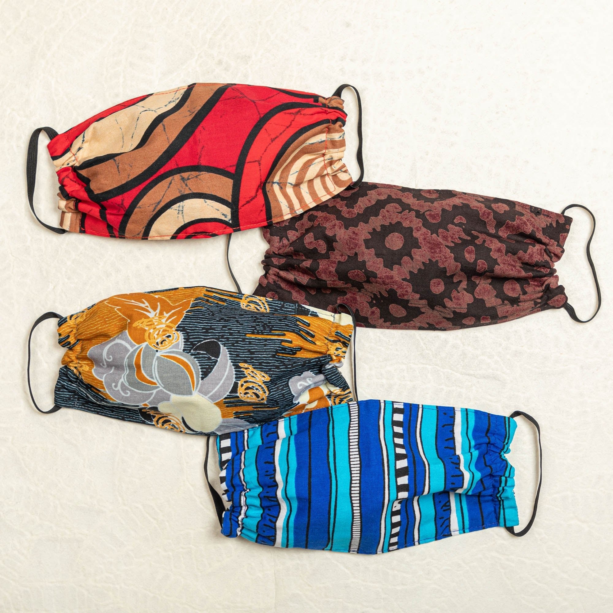 Patterns Galore Fair Trade Face Mask & Headband Face Mask & Mask Accessories La Vie Bien Patterns Galore Fair Trade Face Mask & Headband