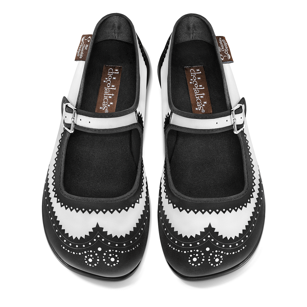 Chocolaticas® Havana Women's Mary Jane Flat by Hot Chocolate Design