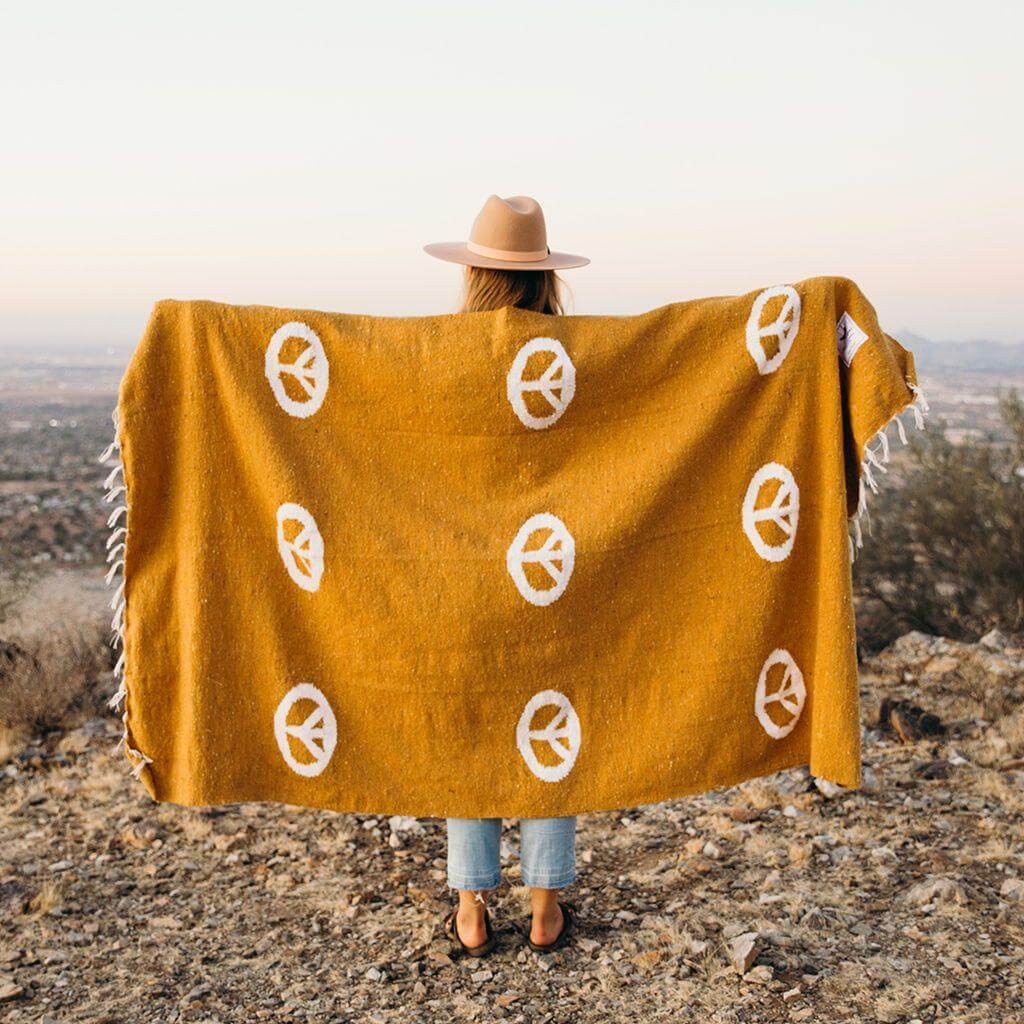 Peace Blanket Blankets La Vie Bien Peace Blanket