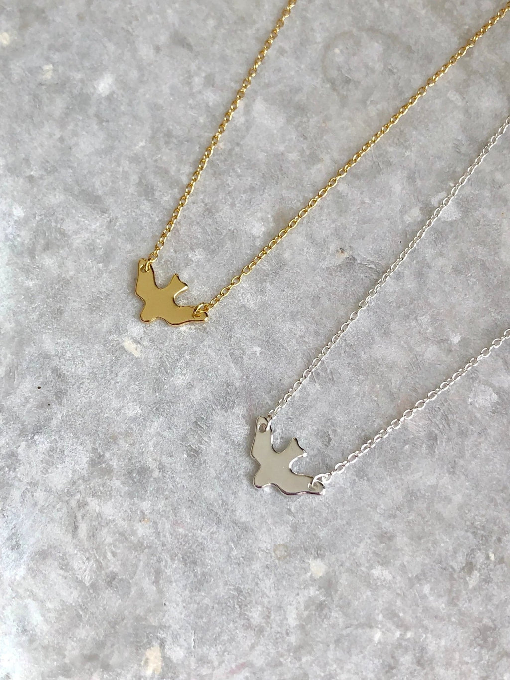 Peace Dove Pendant Necklace by Lemons and Limes Boutique