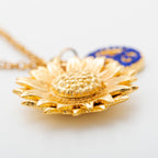 Peace For Ukraine Gold Plated Necklace Necklaces - Fine La Vie Bien Peace For Ukraine Gold Plated Necklace