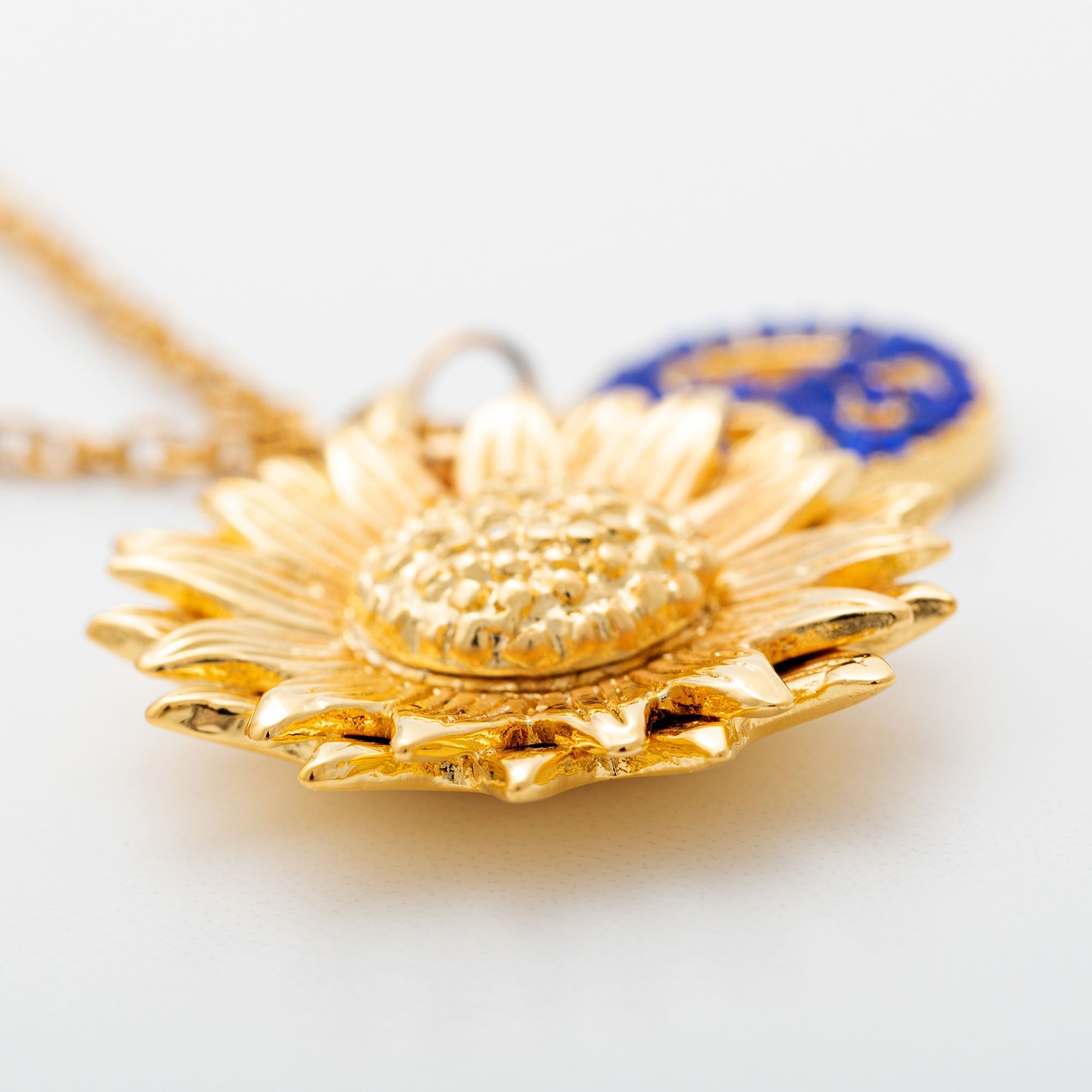 Peace For Ukraine Gold Plated Necklace Necklaces - Fine La Vie Bien Peace For Ukraine Gold Plated Necklace