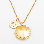 Peace For Ukraine Gold Plated Necklace Necklaces - Fine La Vie Bien Peace For Ukraine Gold Plated Necklace