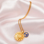 Peace For Ukraine Gold Plated Necklace Necklaces - Fine La Vie Bien Peace For Ukraine Gold Plated Necklace