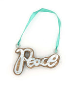 Peace Ornament Set by Fair Anita