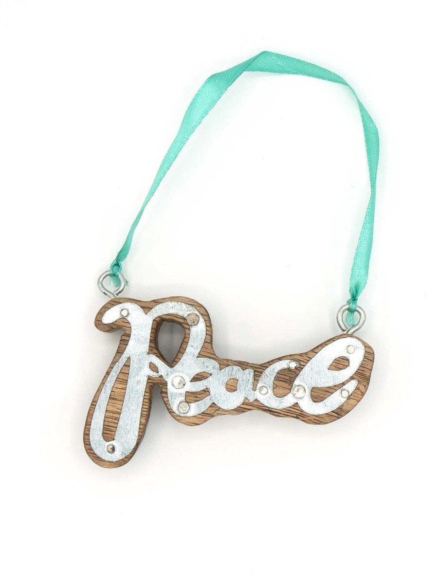 Peace Ornament Set by Fair Anita