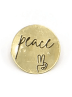 Peace Pin by Fair Anita