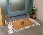 Peace Sign Doormat by Nickel Designs Custom Doormats