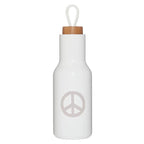 Peace Sign Stainless Steel Water Bottle | Insulated Water Canister | 20oz by The Bullish Store