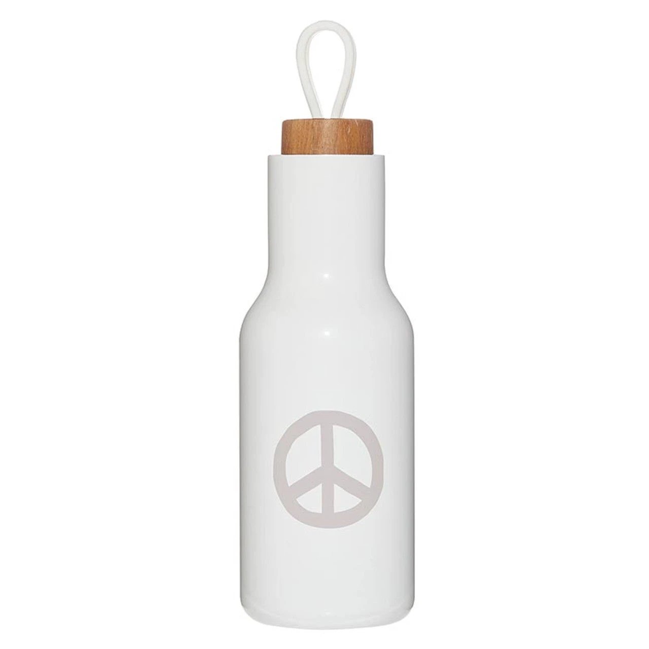 Peace Sign Stainless Steel Water Bottle | Insulated Water Canister | 20oz by The Bullish Store