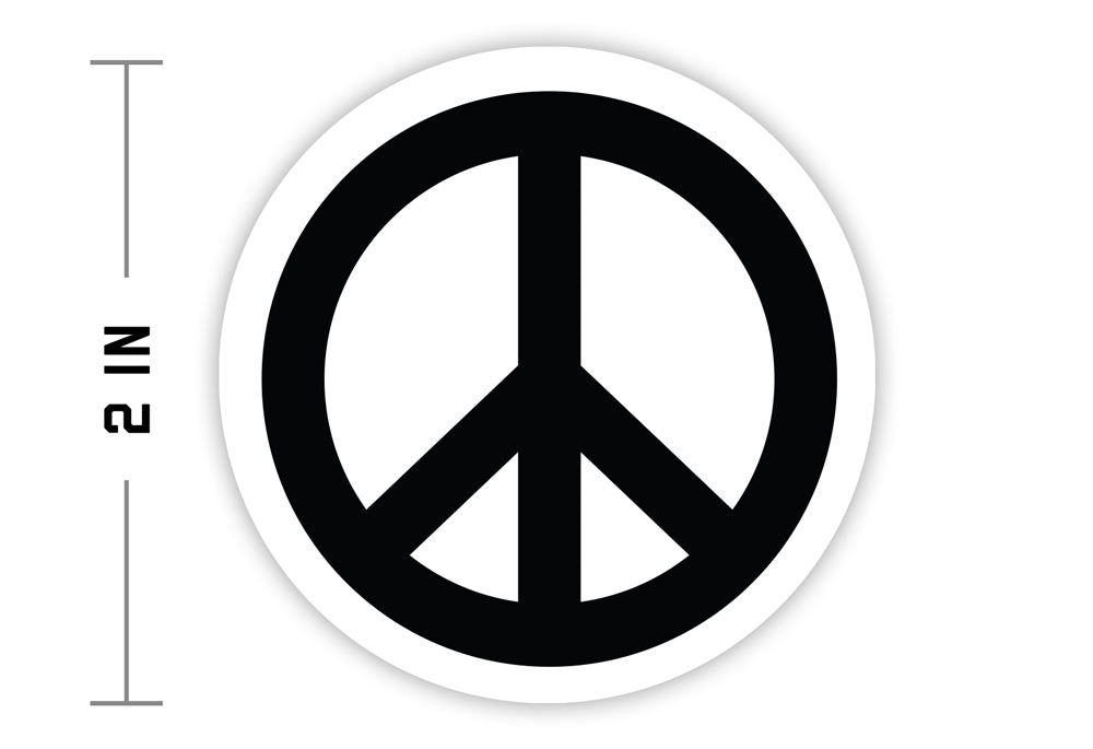Peace Sign Sticker Sticker La Vie Bien Peace Sign Sticker