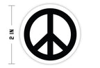 Peace Sign Sticker Sticker La Vie Bien Peace Sign Sticker