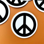 Peace Sign Sticker Sticker La Vie Bien Peace Sign Sticker
