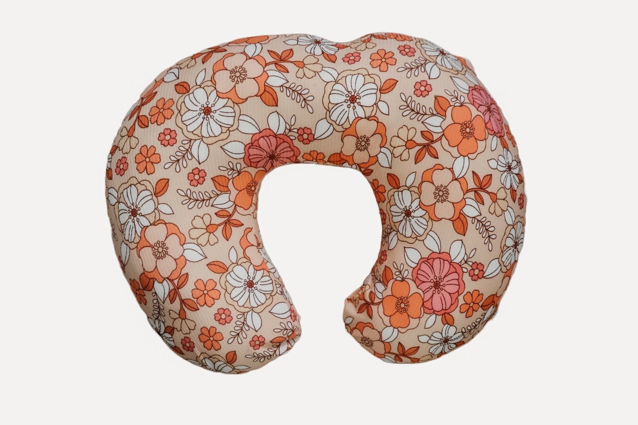 Peach Fuzz Nursing Pillow Cover La Vie Bien Peach Fuzz Nursing Pillow Cover