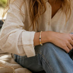 Pearl and Stone Bracelet - Thailand Jewelry La Vie Bien Pearl and Stone Bracelet - Thailand