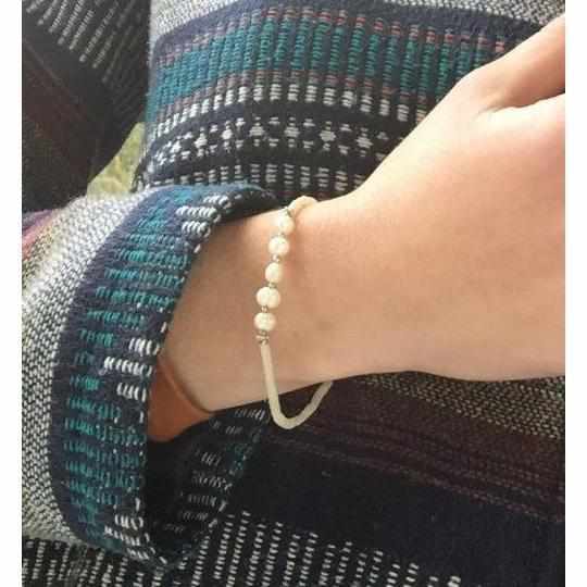 Pearl and Stone Bracelet - Thailand Jewelry La Vie Bien Pearl and Stone Bracelet - Thailand