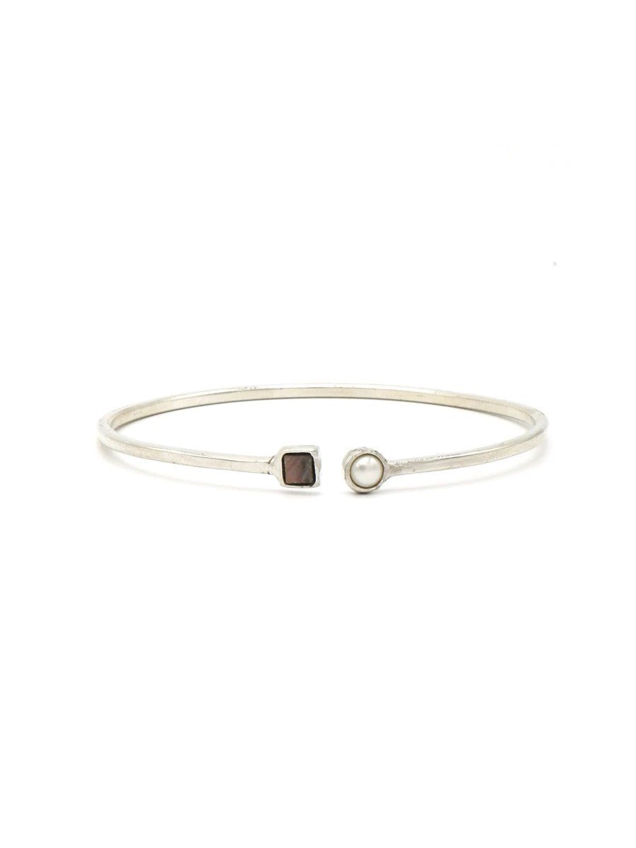 Pearl Elegance Adjustable Cuff by Fair Anita