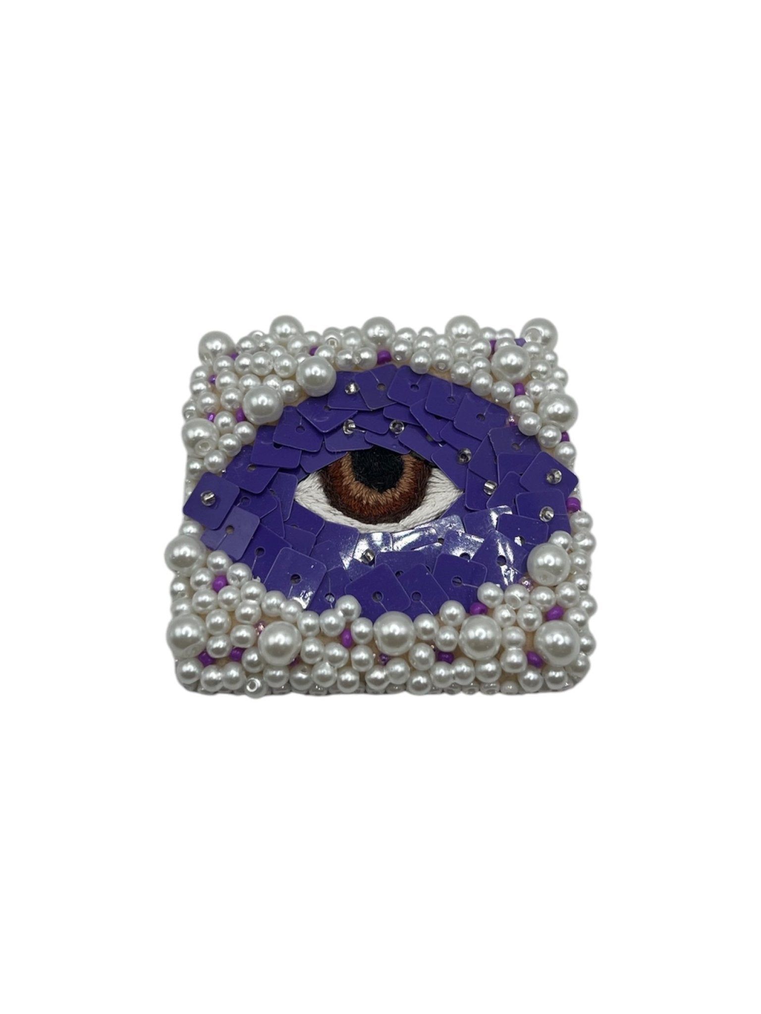 Pearl Eye Pin Earrings La Vie Bien Pearl Eye Pin