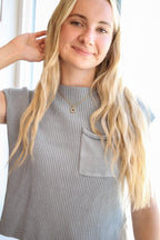 Pearl Initial Necklace by Rose & Clay