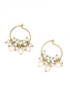 Pearl Party Hoops
