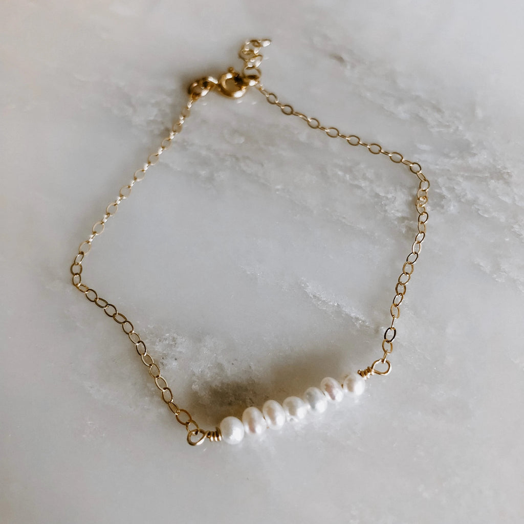 Freshwater Pearl Bracelet by Derive Jewelry