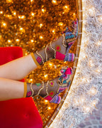 Pearls & Jewels Black Sheer Ankle Sock by Sock Candy