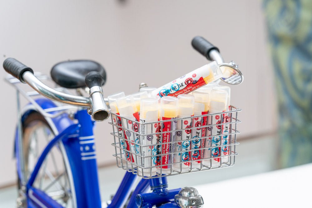 PEDALING PEPPERMINT SPF 15 LUBE FOR THE LIPS™ LUBE FOR THE LIPS™ La Vie Bien PEDALING PEPPERMINT SPF 15 LUBE FOR THE LIPS™