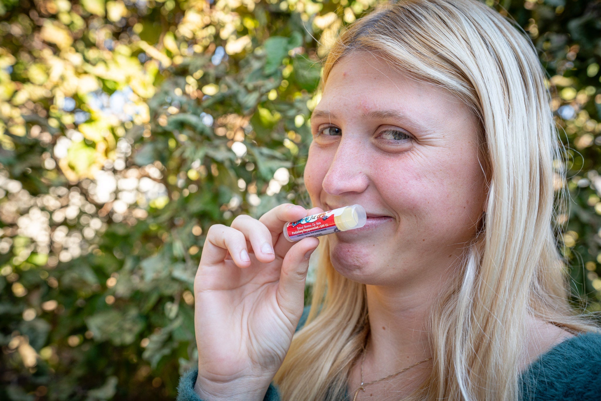 PEDALING PEPPERMINT SPF 15 LUBE FOR THE LIPS™ LUBE FOR THE LIPS™ La Vie Bien PEDALING PEPPERMINT SPF 15 LUBE FOR THE LIPS™