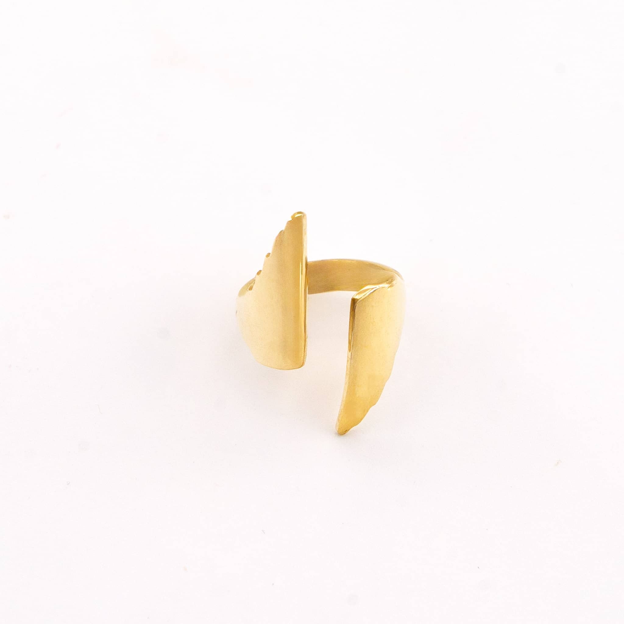 Peo Elongated Adjustable Wrapped Ring Rings La Vie Bien Peo Elongated Adjustable Wrapped Ring