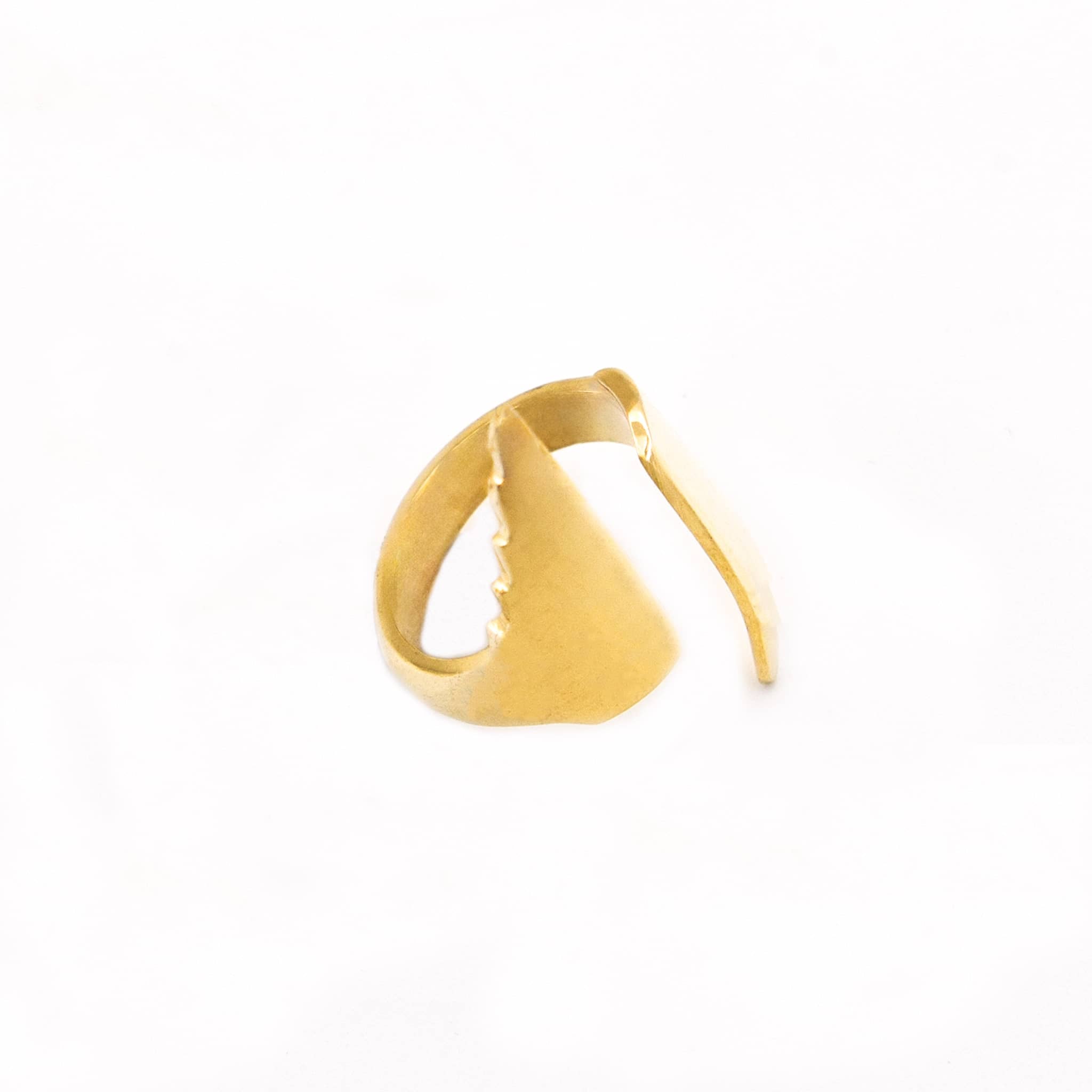 Peo Elongated Adjustable Wrapped Ring Rings La Vie Bien Peo Elongated Adjustable Wrapped Ring