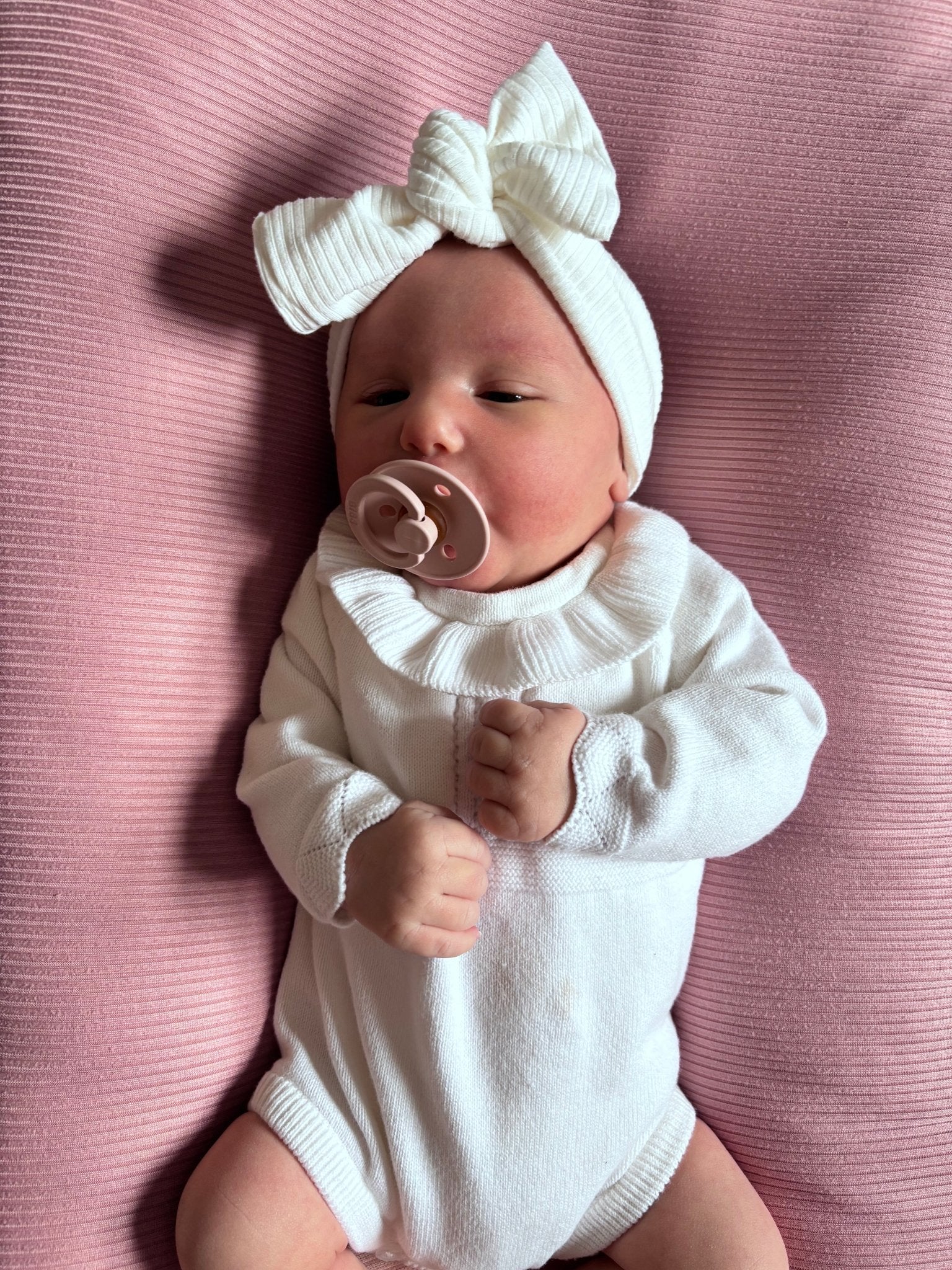 Peony Pink Baby Lounger Cover La Vie Bien Peony Pink Baby Lounger Cover